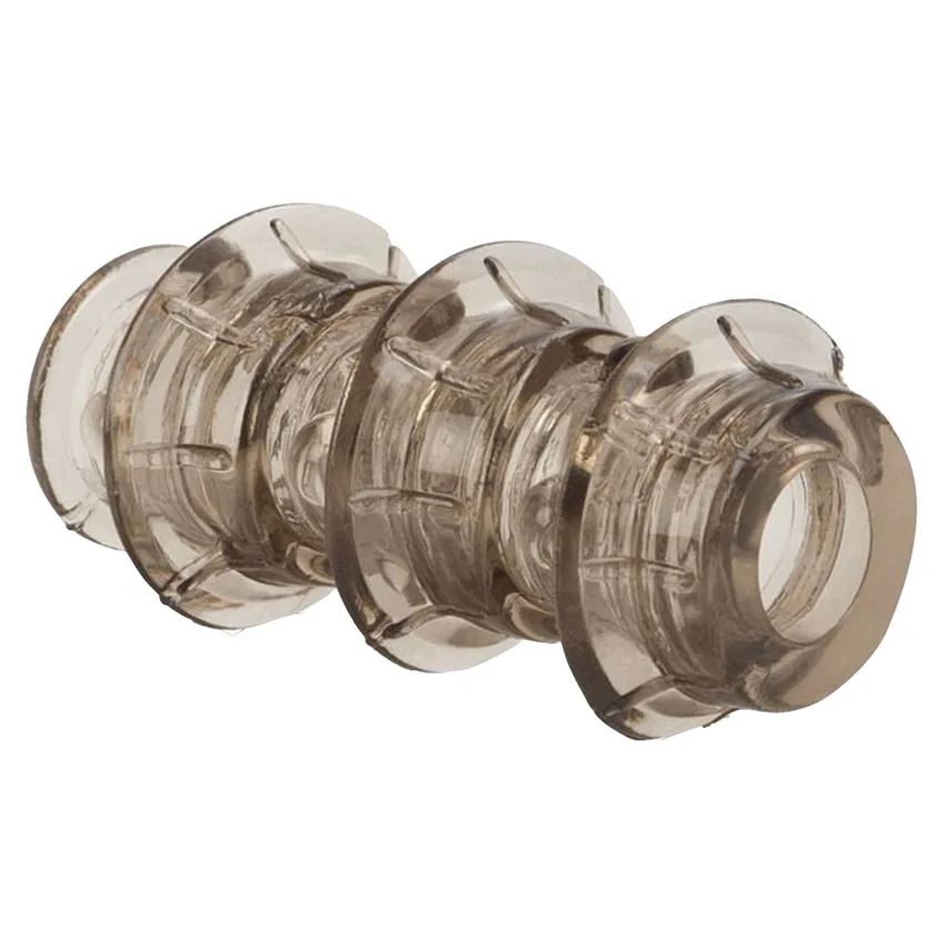 Triple Stacker Girth Ring Transparent