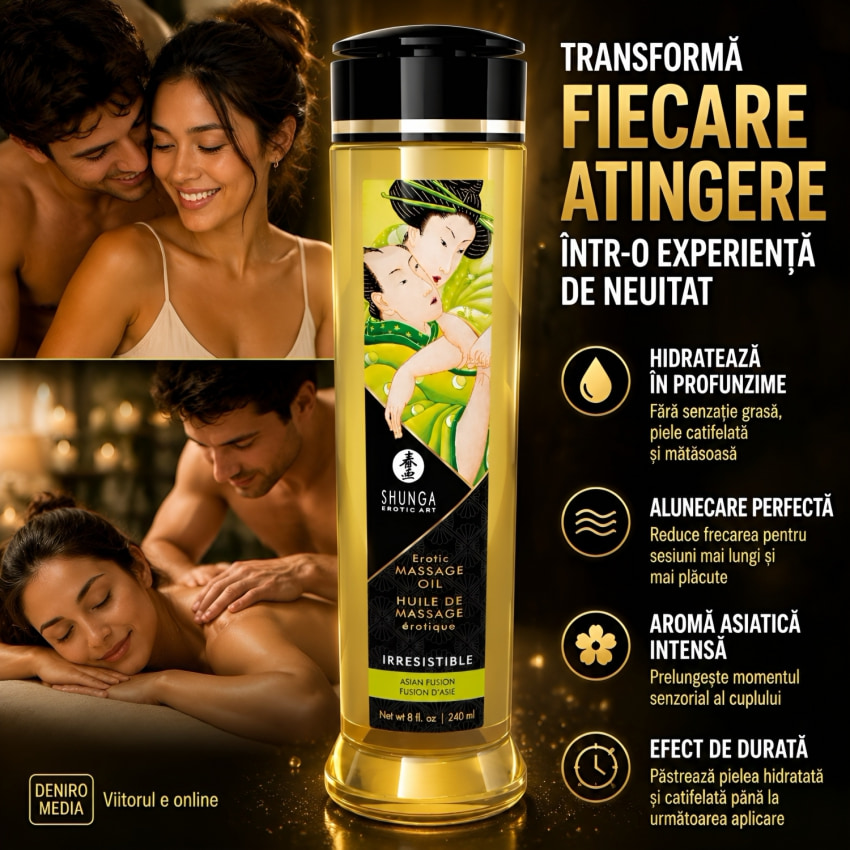 Ulei De Masaj Shunga Asian Fusion 250 ml