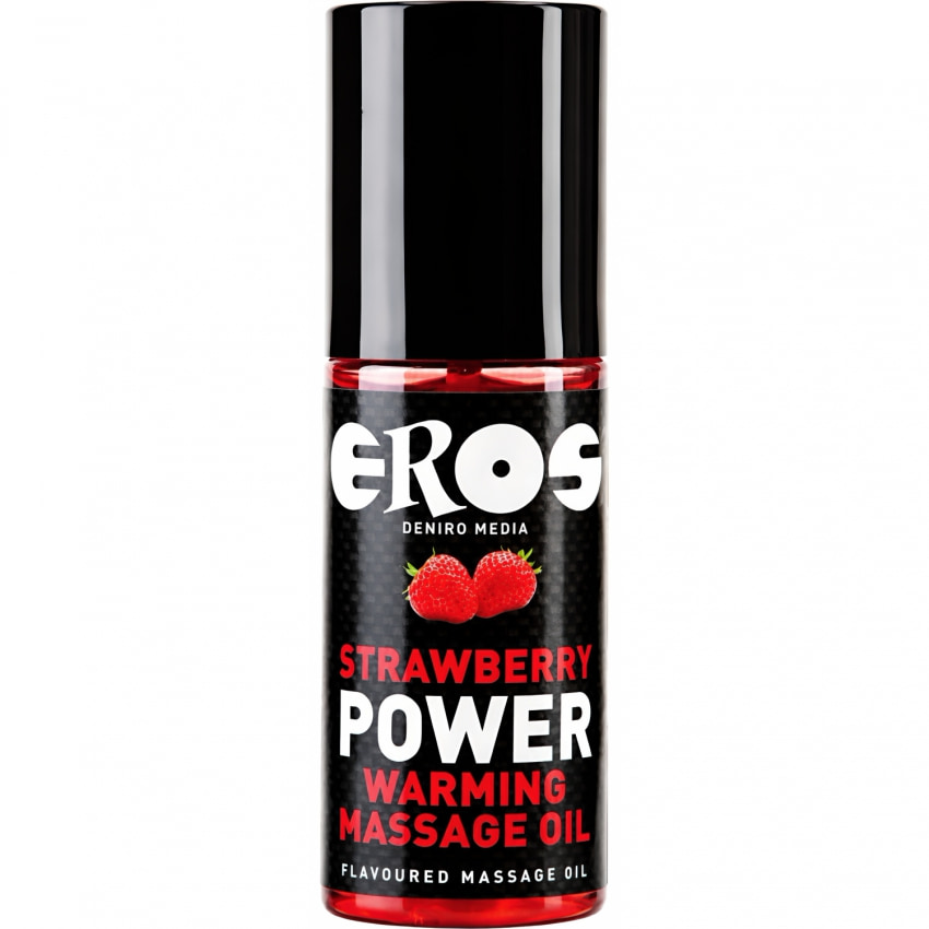 Ulei de Masaj Strawberry Power Warming 100ml