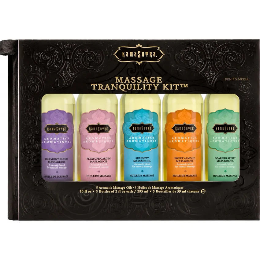 Ulei Masaj Kama Sutra Tranquility Kit Aromatics 295ml