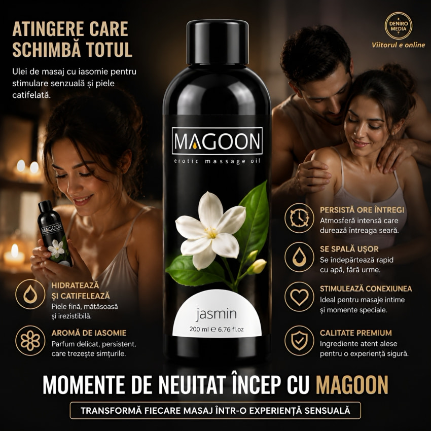 Ulei Masaj Magoon Jasmine 200ml