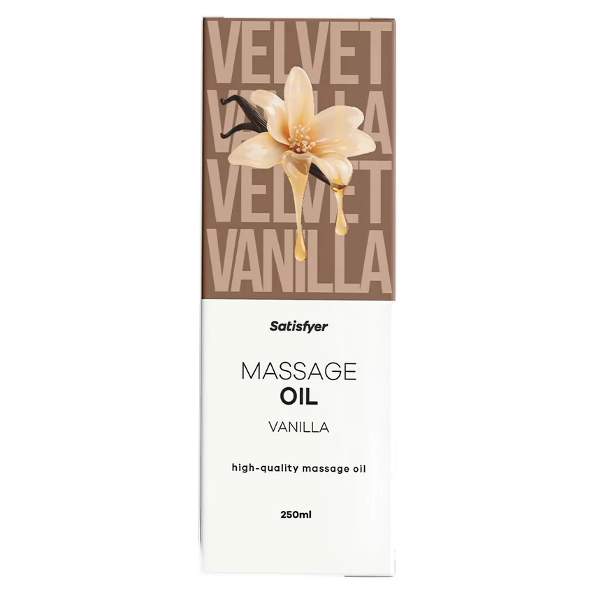 Ulei Masaj Satisfyer Vanilie 250 ml — Piele Catifelată