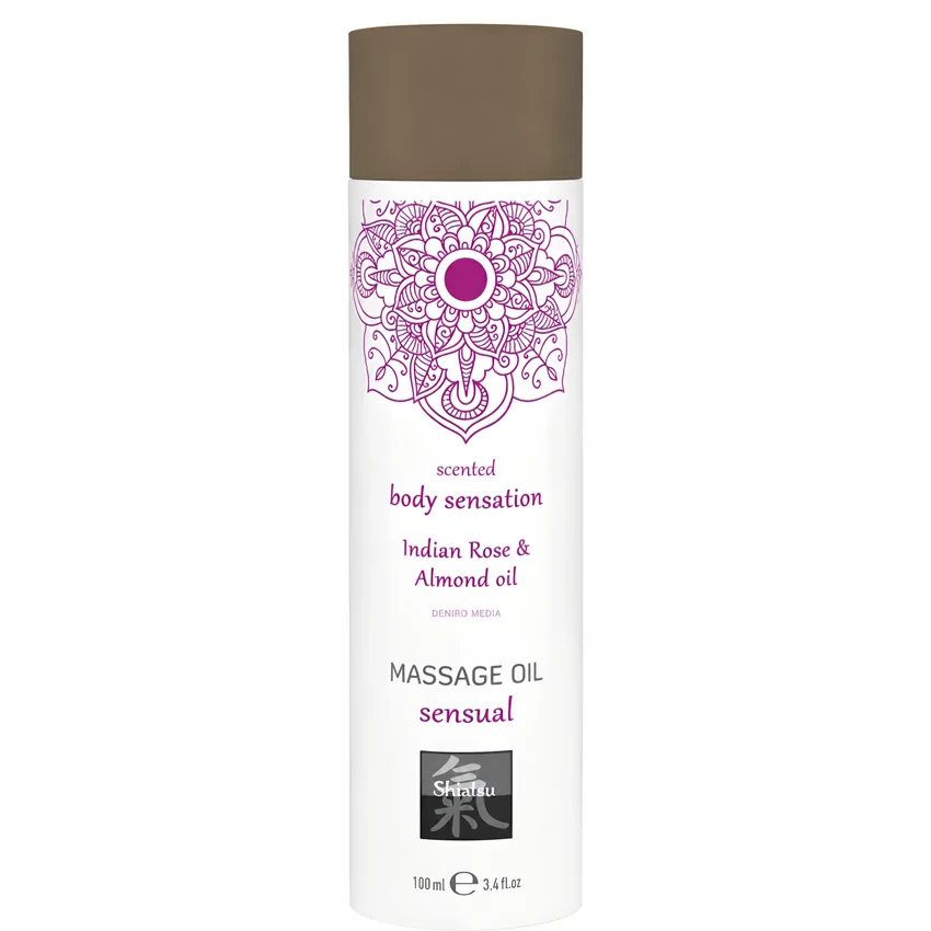 Ulei Masaj Senzual Shiatsu Trandafir Indian 100 ml