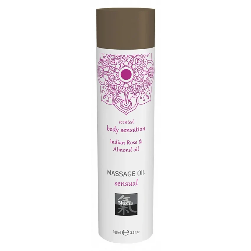 Ulei Masaj Senzual Shiatsu Trandafir Indian 100 ml
