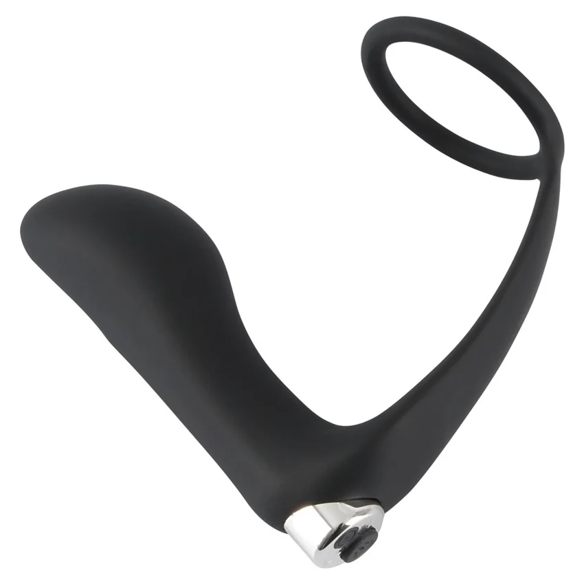 Vibrator Anal Cu Inel Black Velvets Negru