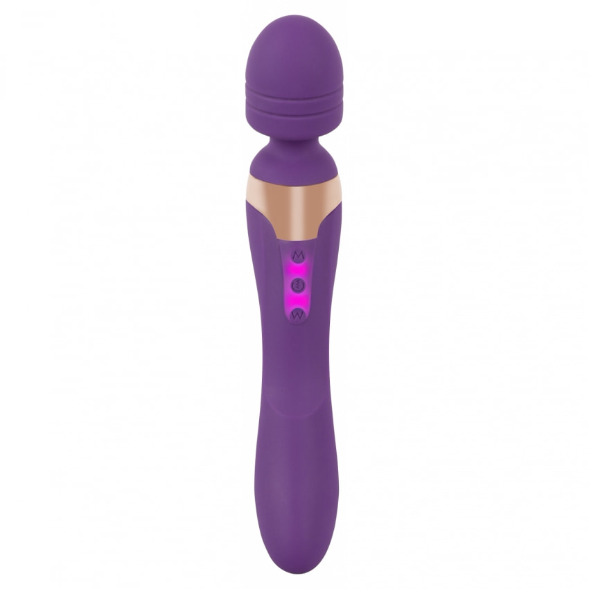 Vibrator Double Massager pentru Punctul G și Masaj Mov