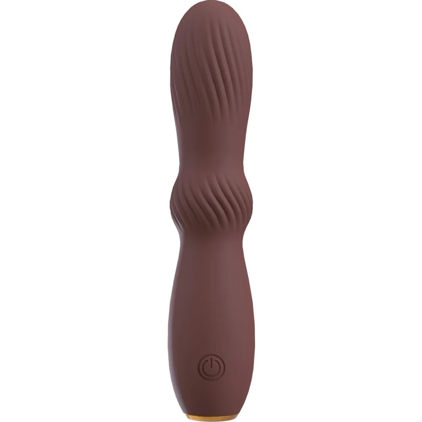 Vibrator Hazel 04 Compact Reîncărcabil Maro