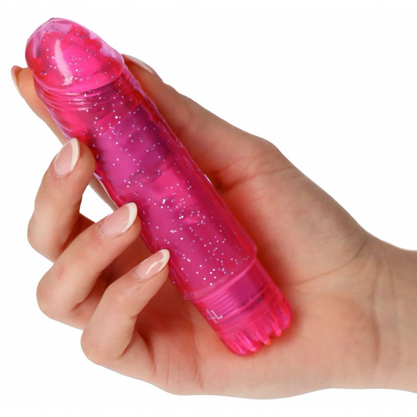 Vibrator Toyz4Lovers Sclipici Glamour Roz