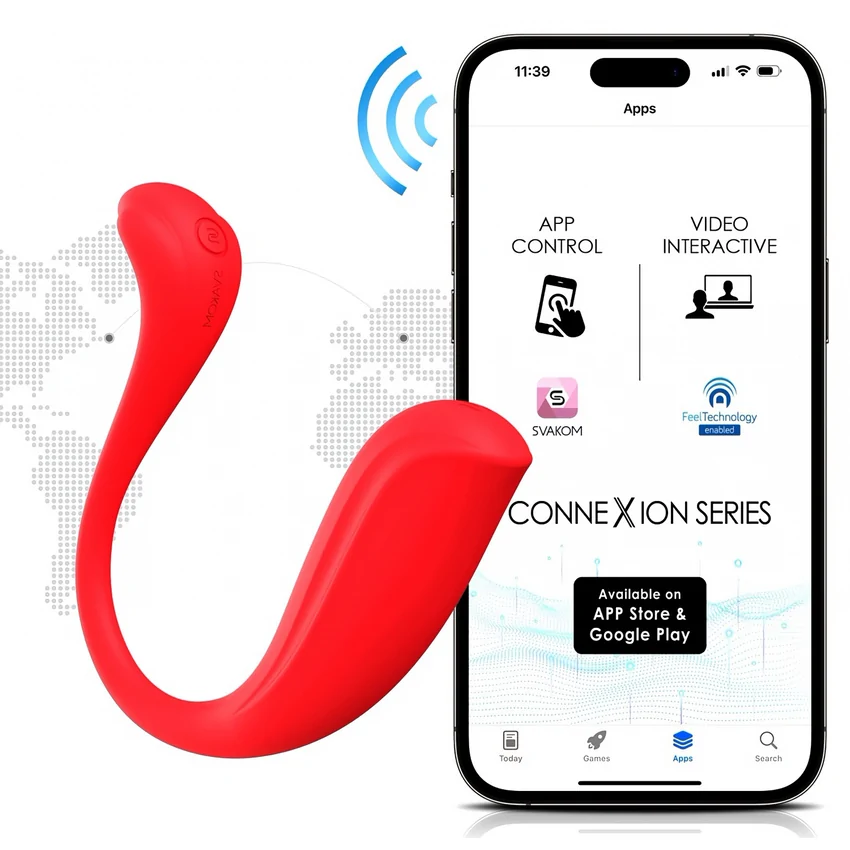 Vibrator Punct G Svakom Phoenix Neo 2 Roșu