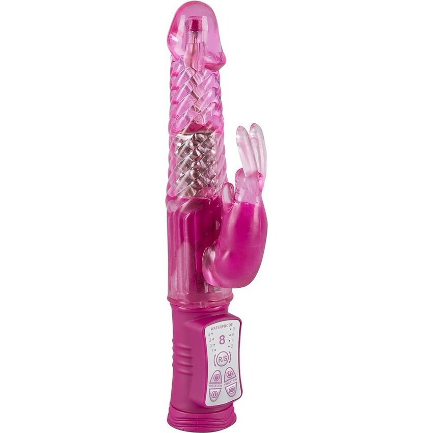 Vibrator Rabbit Sugar Babe 22cm Roz
