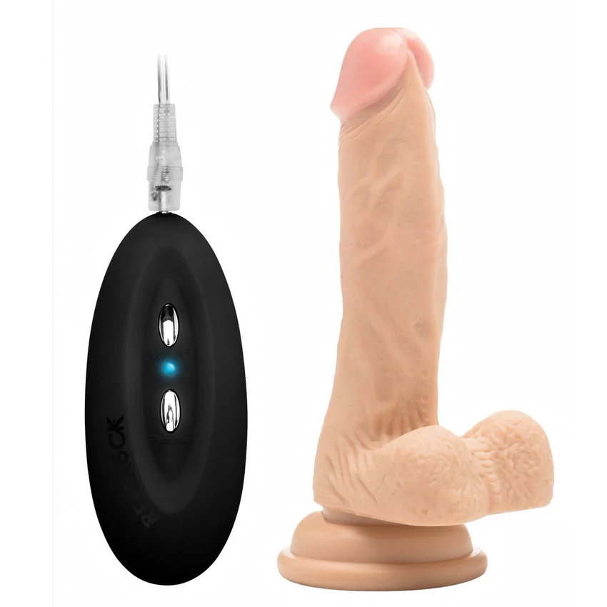 Vibrator Realistic 22cm Cu Testicule