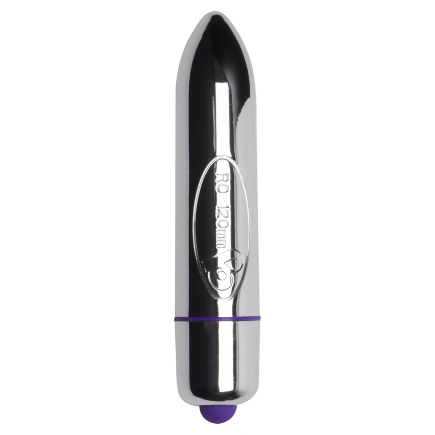 Vibrator Ro-120mm Chrome 10 Speed Argintiu