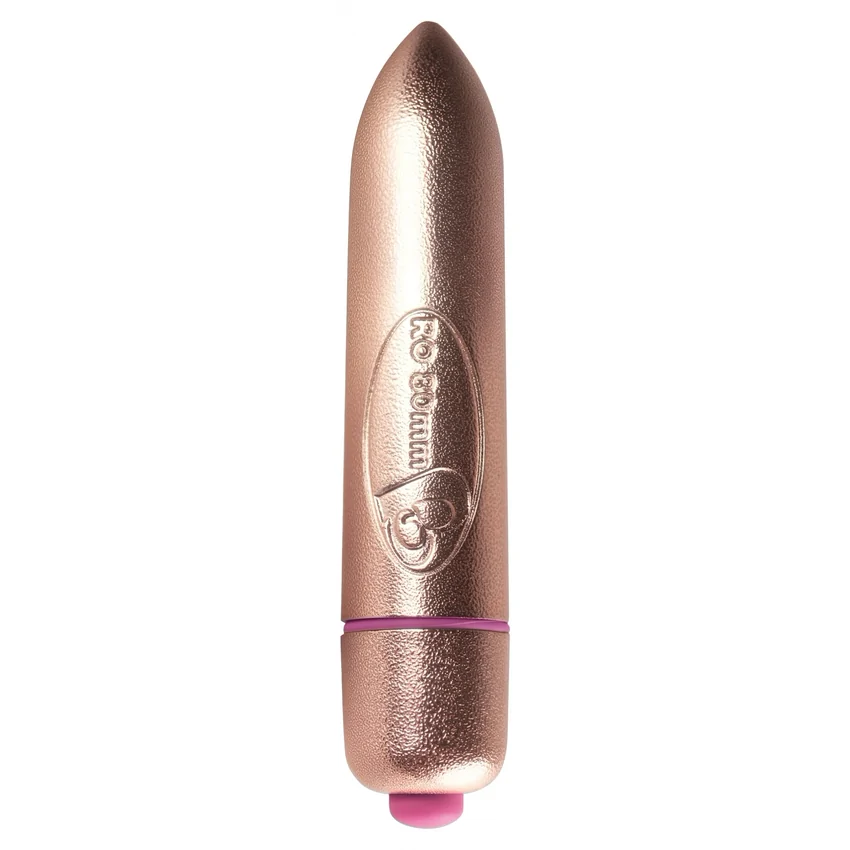 Vibrator Ro-80mm Precious Golden Passion Auriu