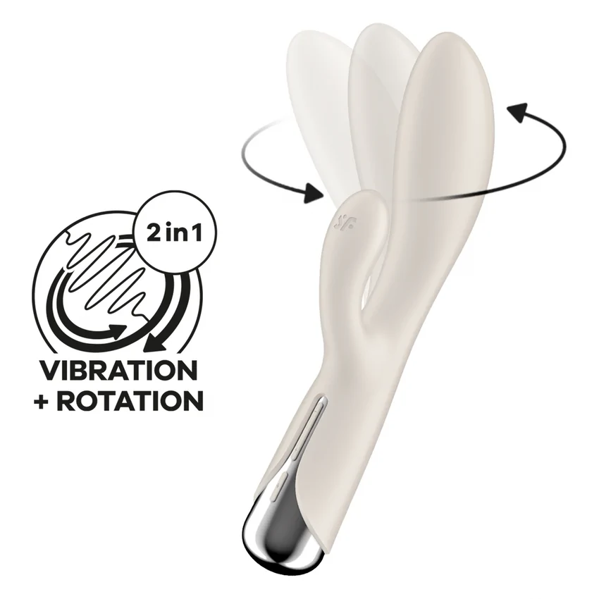 Vibrator Satisfyer Spinning Rabbit 1 Crem