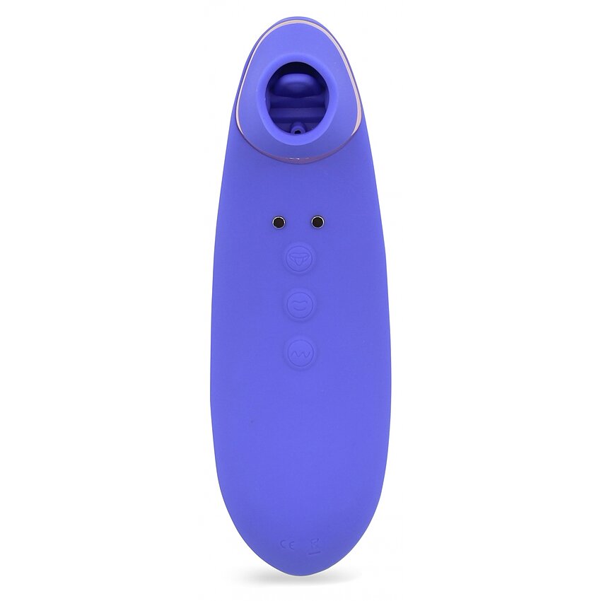 Vibrator Trinitii 3în1 Tongue Sensuelle Mov