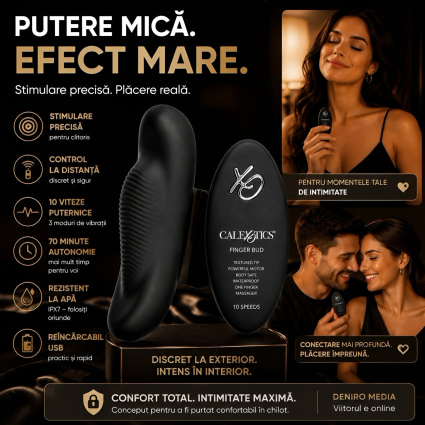 Vibrator Wireless Pentru Bikini Petite Panty Teaser Negru