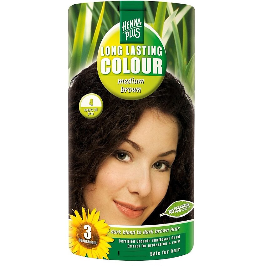 Vopsea Păr Long Lasting Colour 4 Medium Brown