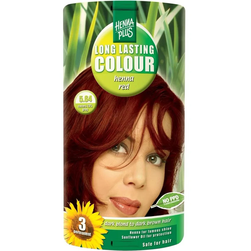 Vopsea Păr Long Lasting Colour 5.64 Henna Red Hennaplus