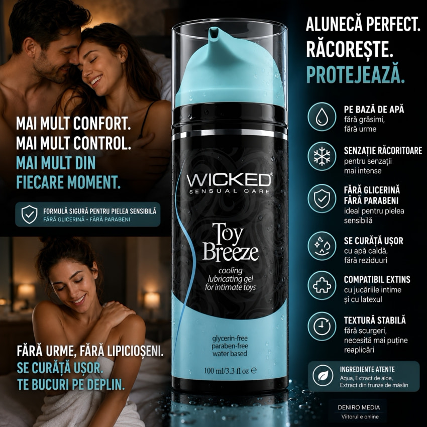 Wicked Sensual Care Breeze Material lubrifiere Răcoritor 100 ml