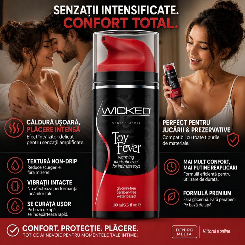 Wicked Seducător Care Fever Agent lubrifiere încălzitor 100 ml