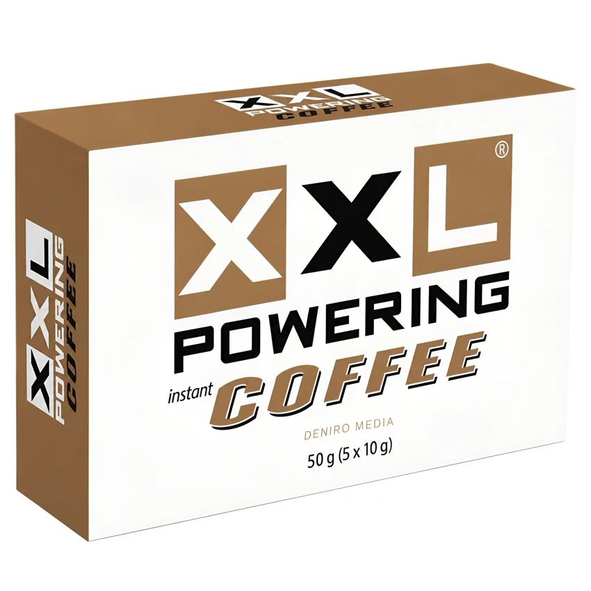 XXL Powering Cafea Instant Pentru Potență – 5 Plicuri