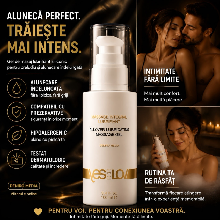 YESforLOV Gel Masaj Agent lubrifiere Allover 100 ml